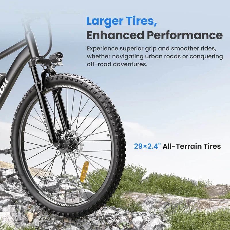 Touroll U2 elektriskais velosipēds 48V 15Ah Touroll U2 elektriskais velosipēds 48V 15Ah